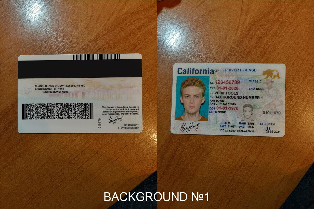 ID card and driver licence background 1 ID card and driver licence background 1
