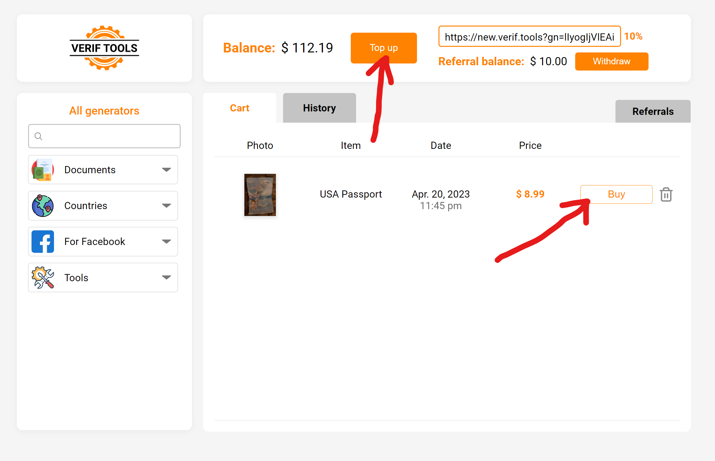 Generated document result without watermark Generated document result without watermark